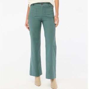 J. Crew Factory Lizzie high-rise patch-pocket wide-leg pant NWOT